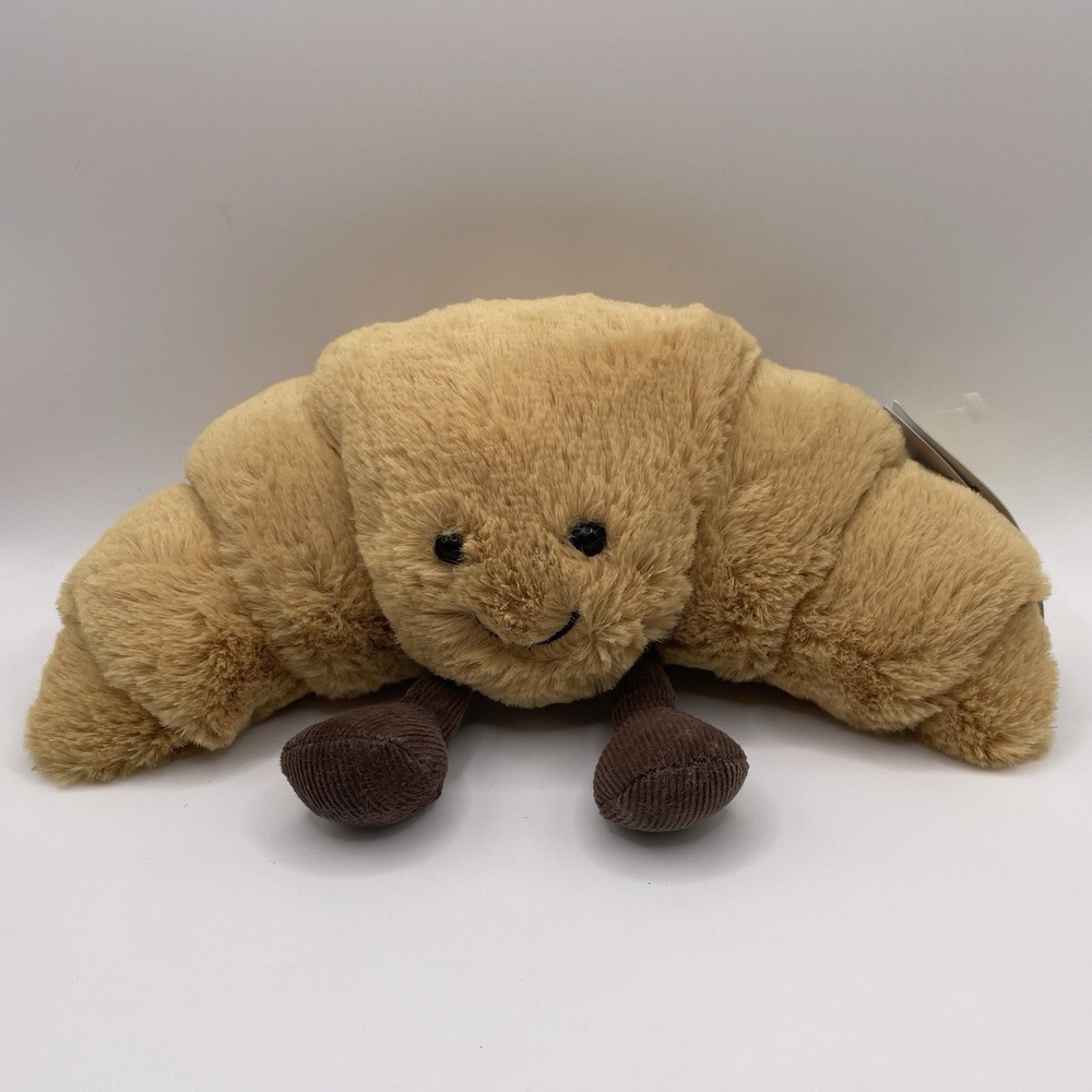 Jellycat Amuseables Croissant Small 8" Plush A6C Pastry Food NWT